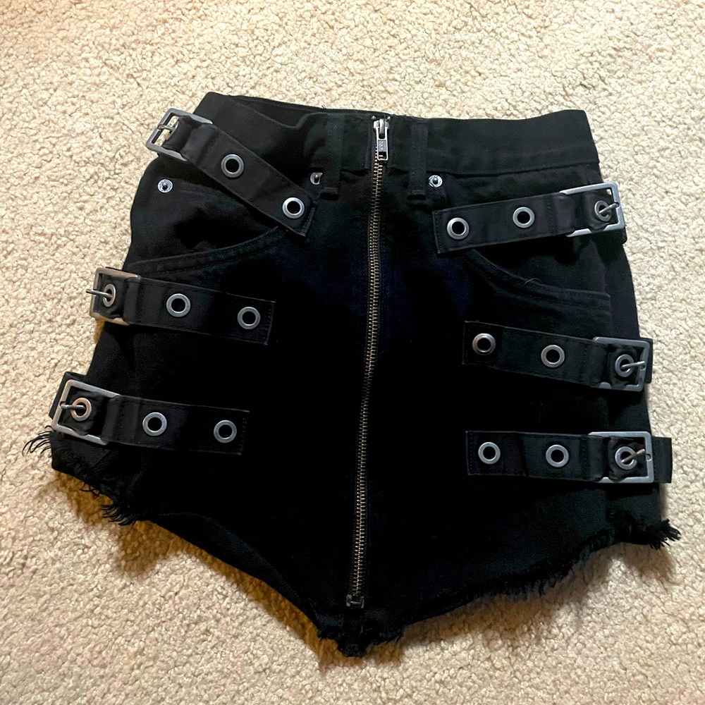 Brand New Black Denim Carmar Skirt